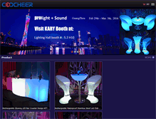 Tablet Screenshot of coocheer.com